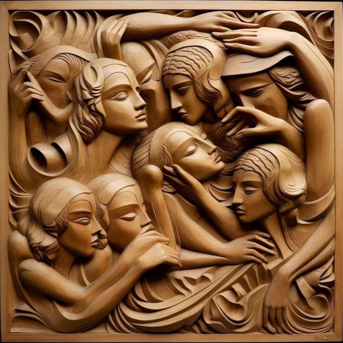 نموذج ثلاثي الأبعاد لآلة CNC 3D Art 